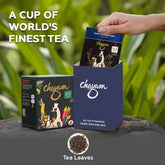 Chayam Premium Black Tea Combo Pack Of 2 X 20 Tea Bags - Pure Darjeeling + Warm Assam Tea | Rich In Antioxidants, Low Caffeine, Gluten Free